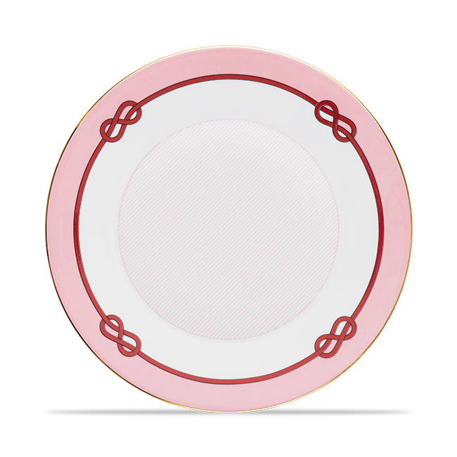 Dessert plate Boucle