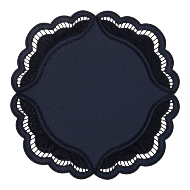 Placemats Oyster faux leather