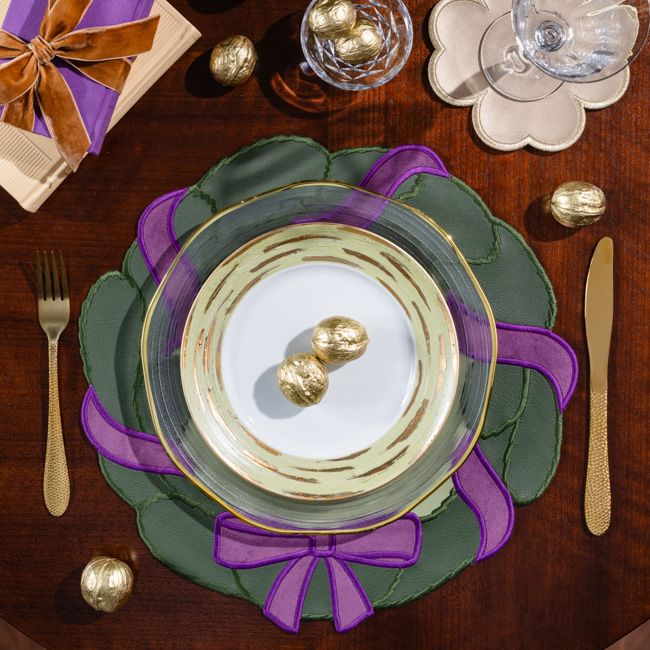 Placemats Festive Wreath