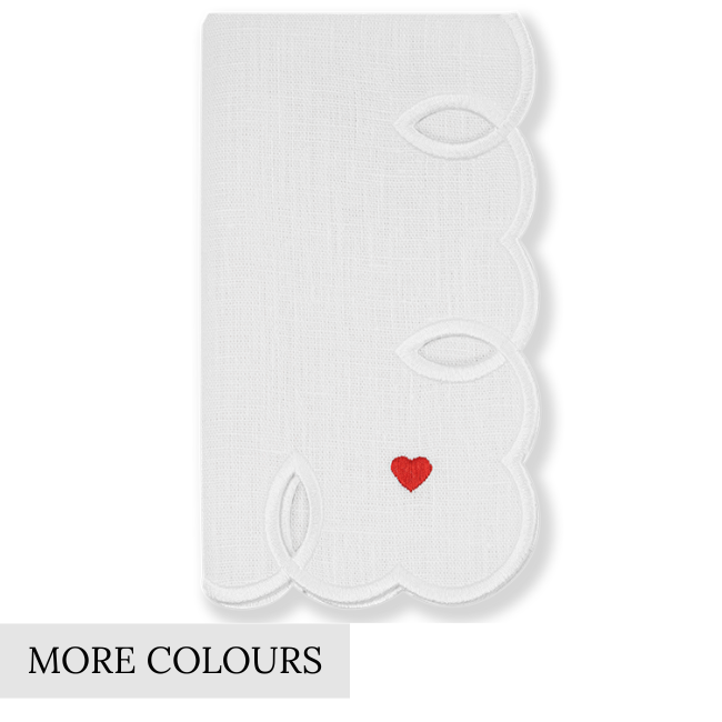 Napkins Etretat Love