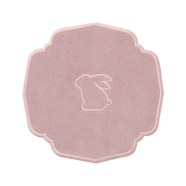 Coasters Easter bunny velvet