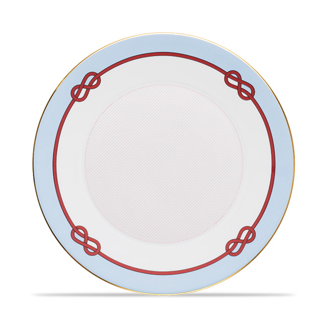 Dessert plate Boucle