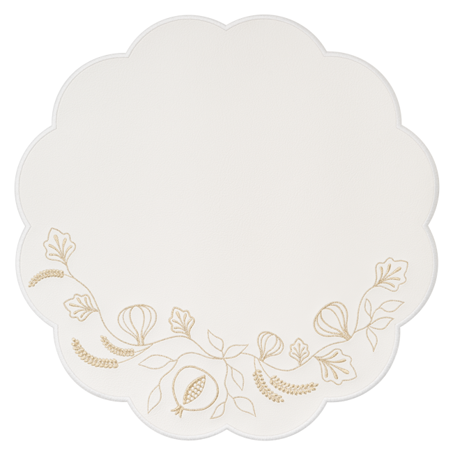 Placemats Naomi faux leather