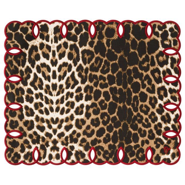 Placemats Etretat Leopard