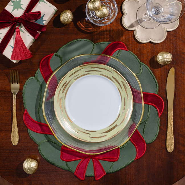 Placemats Festive Wreath