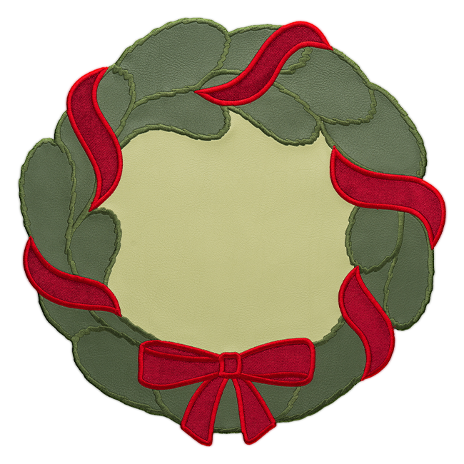 Placemats Festive Wreath