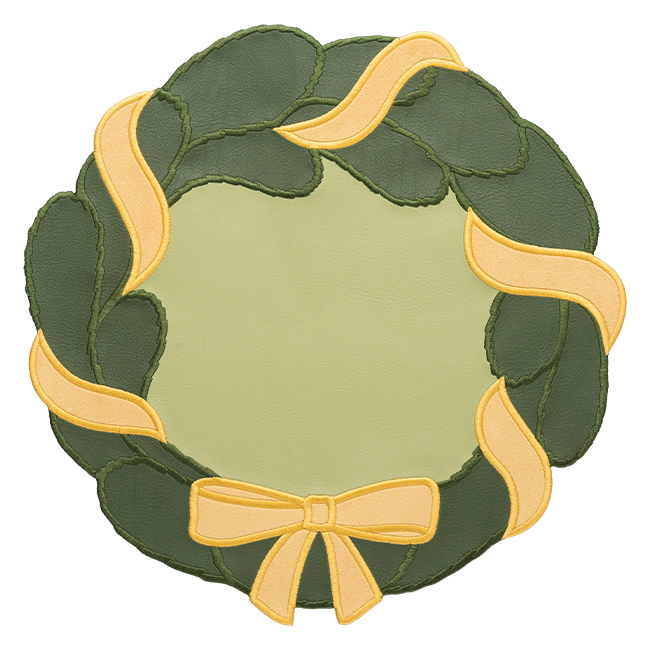 Placemats Festive Wreath