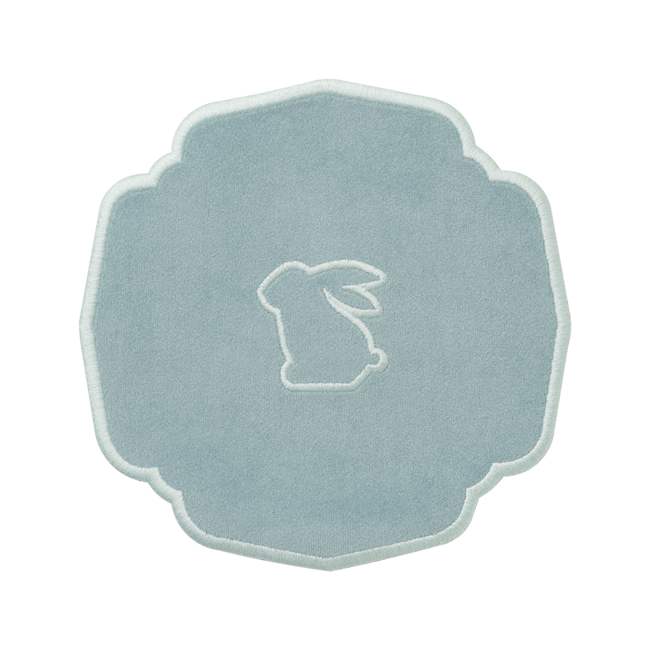 Coasters Easter bunny velvet