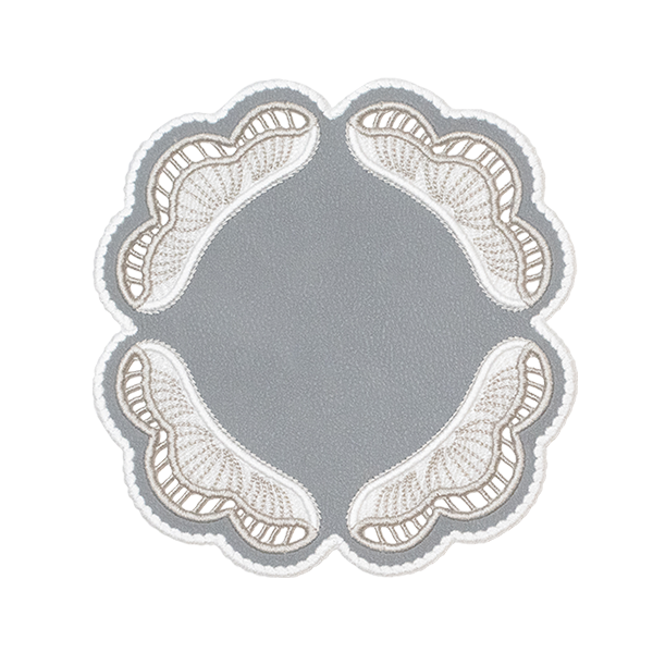 Coasters Oyster faux leather