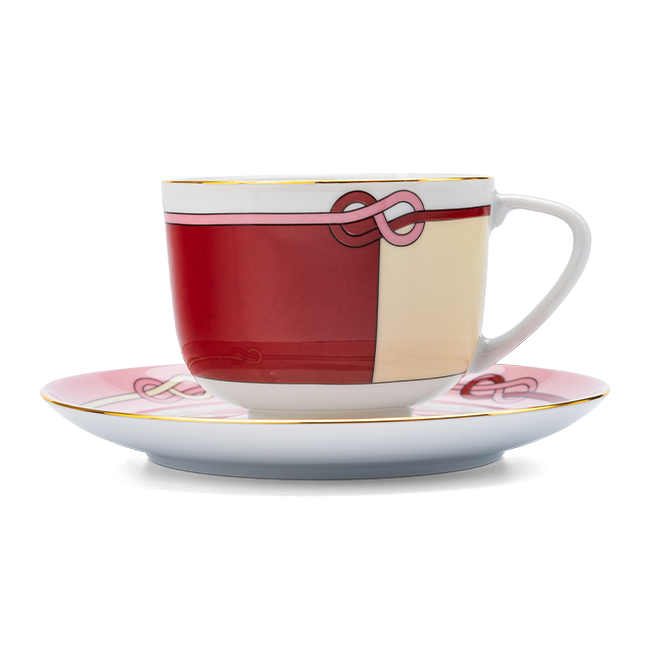 Cup & saucer Boucle
