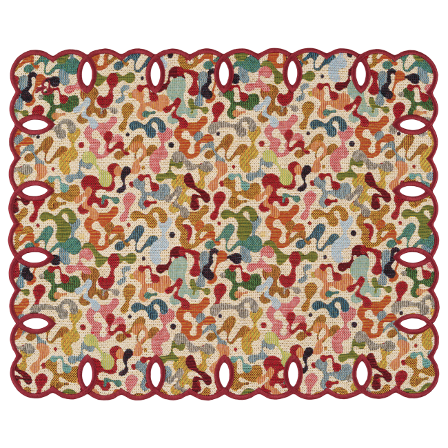 Placemats Etretat mosaic