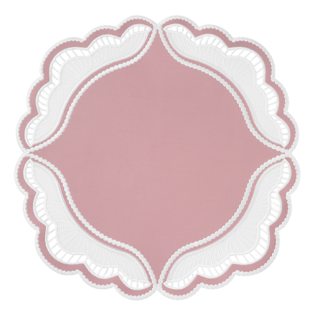 Placemats Oyster faux leather