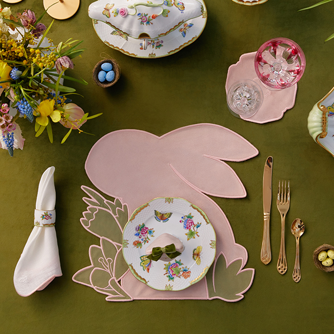 Easter bunny velvet