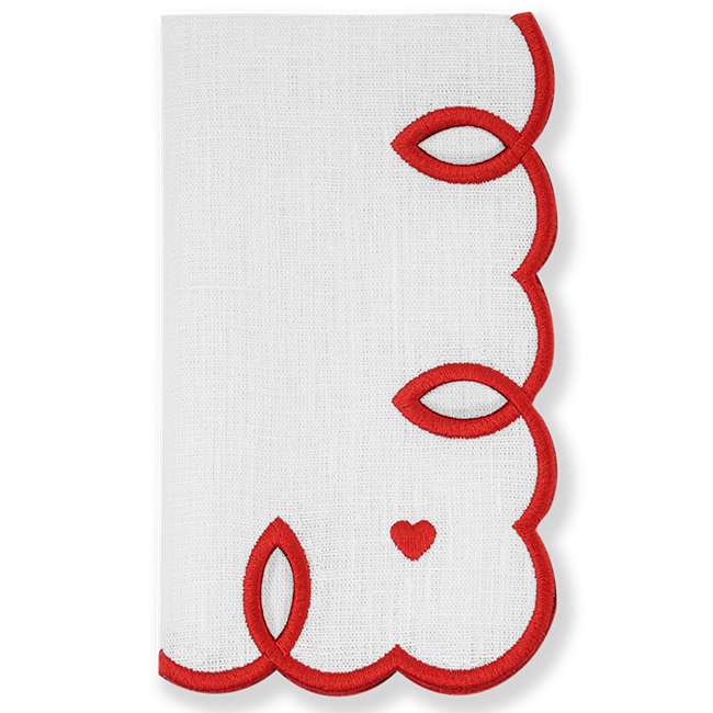 Napkins Etretat Love