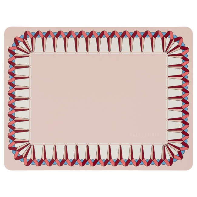 Wooden placemats Éventail