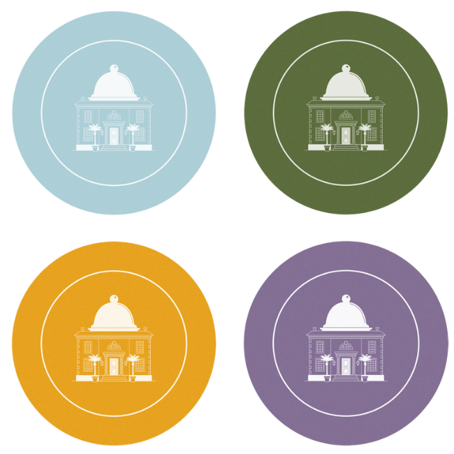 Wooden coasters Beverly Hills