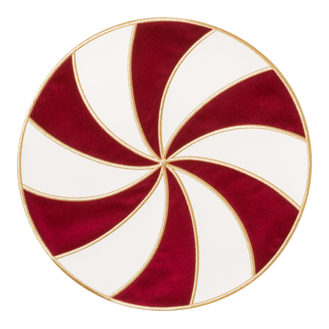 Placemats Christmas candy