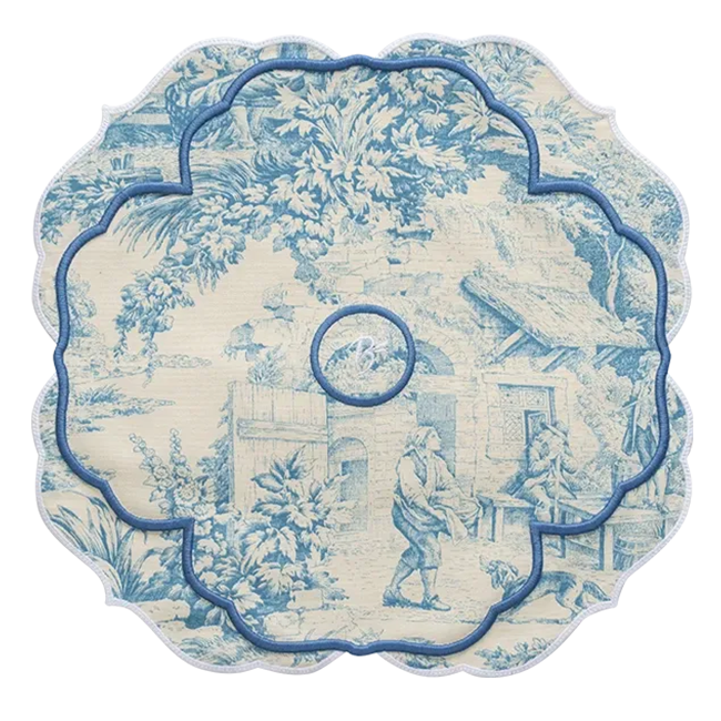 Placemats Fountain de Jouy