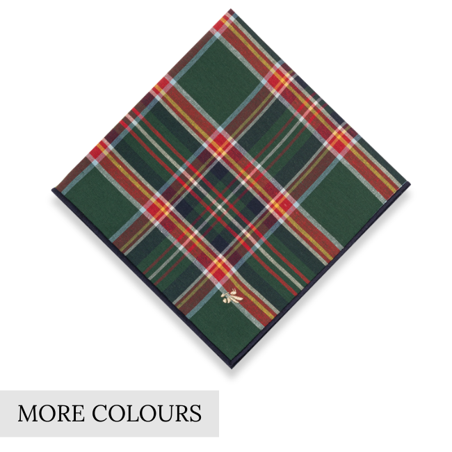 Napkins Tartan bee