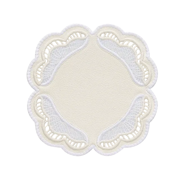 Coasters Oyster faux leather