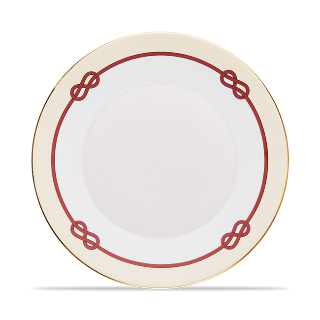 Dessert plate Boucle