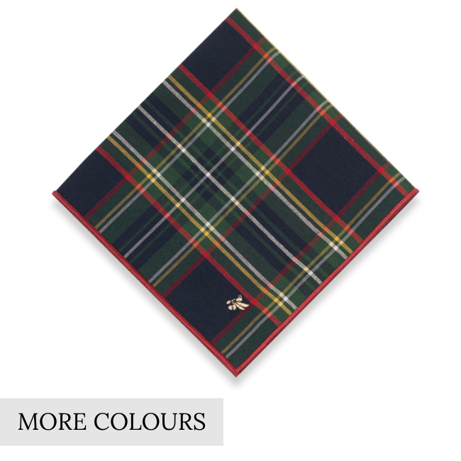 Napkins Tartan bee