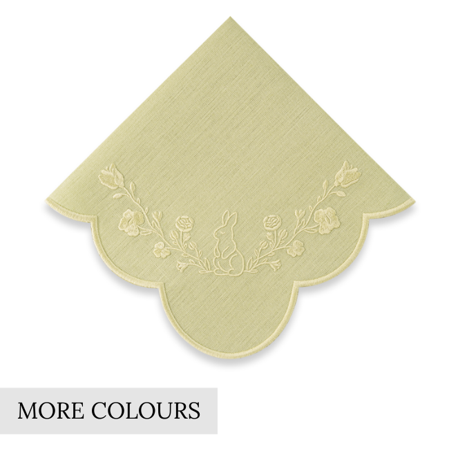 Napkins Easter bunny linen