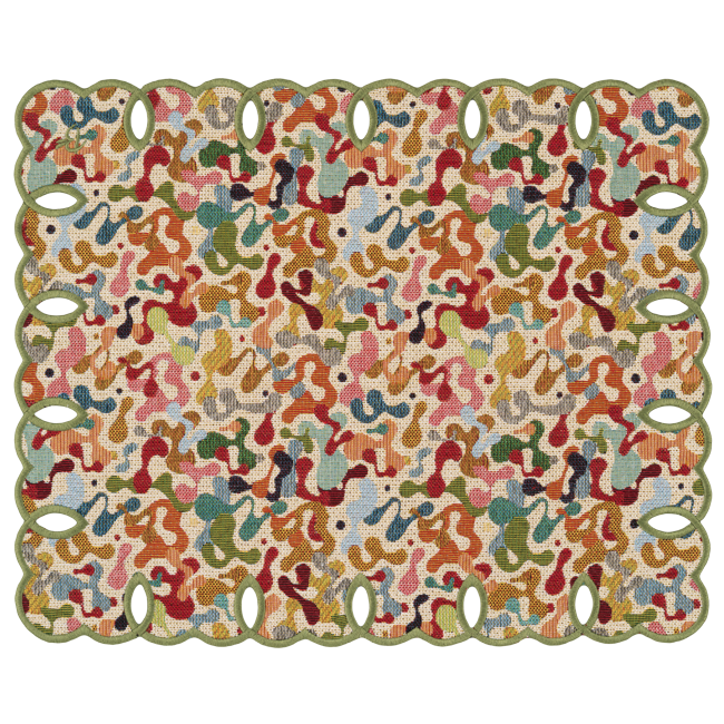 Placemats Etretat mosaic