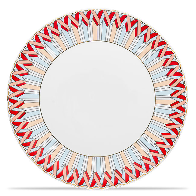 Dinner plate Éventail