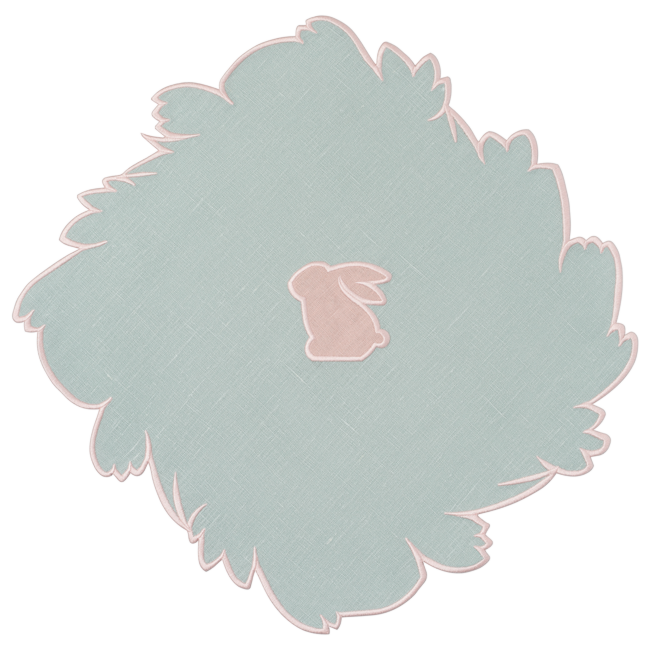 Placemats Easter bunny linen little